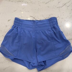 Lululemon Athletica Vibrant Blue Athletic Shorts